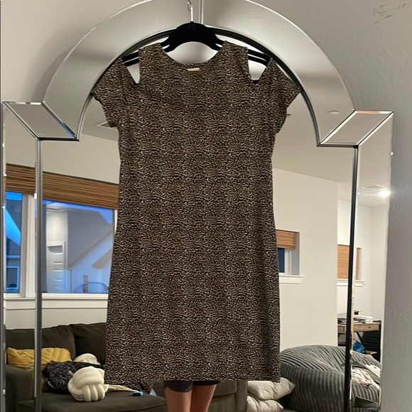 Michael Kors Leopard Print Mini Dress - Picture 4 of 7